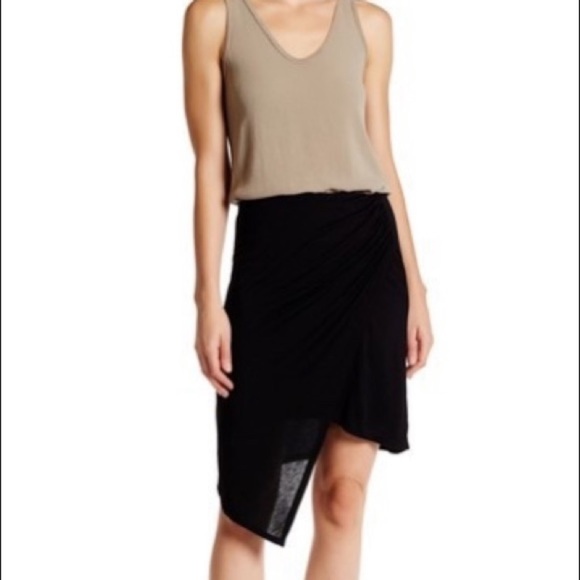 Michael Stars asymmetrical draped wrap skirt Small - Picture 1 of 6